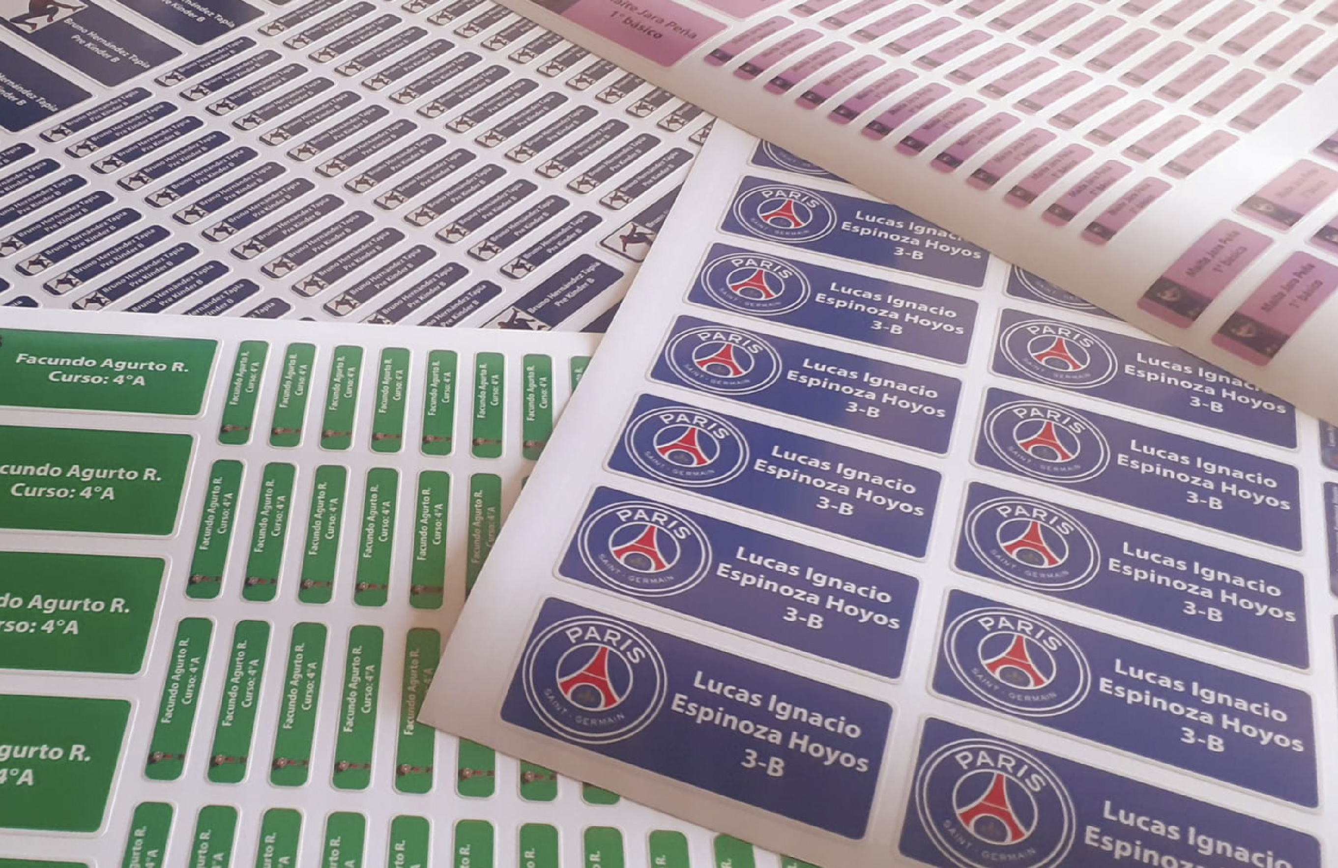 Stickers en plotter de corte